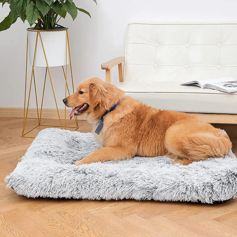 Plush Pet Bed - Image #1