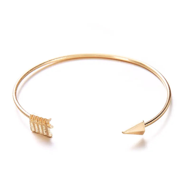 Arrow bracelet, featuring a sleek and modern design.