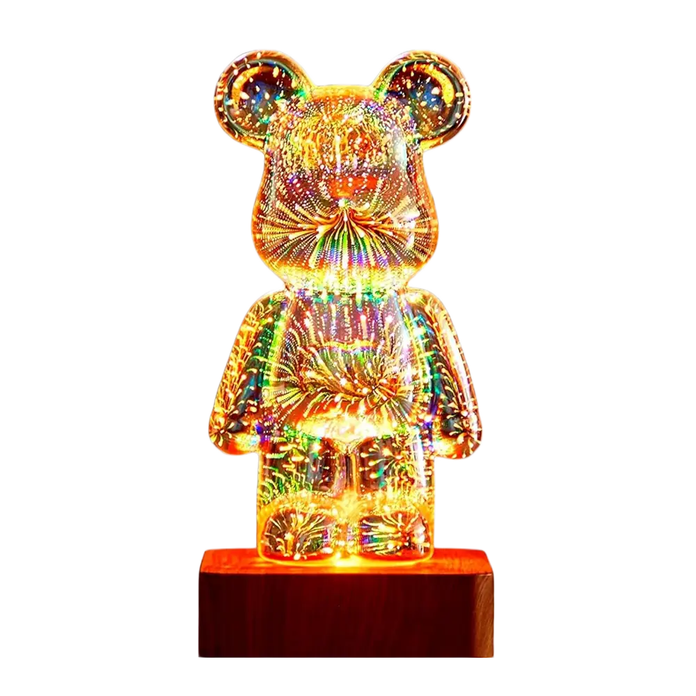 Fireworks Little Bear Night Light, a charming and whimsical addition to any room.