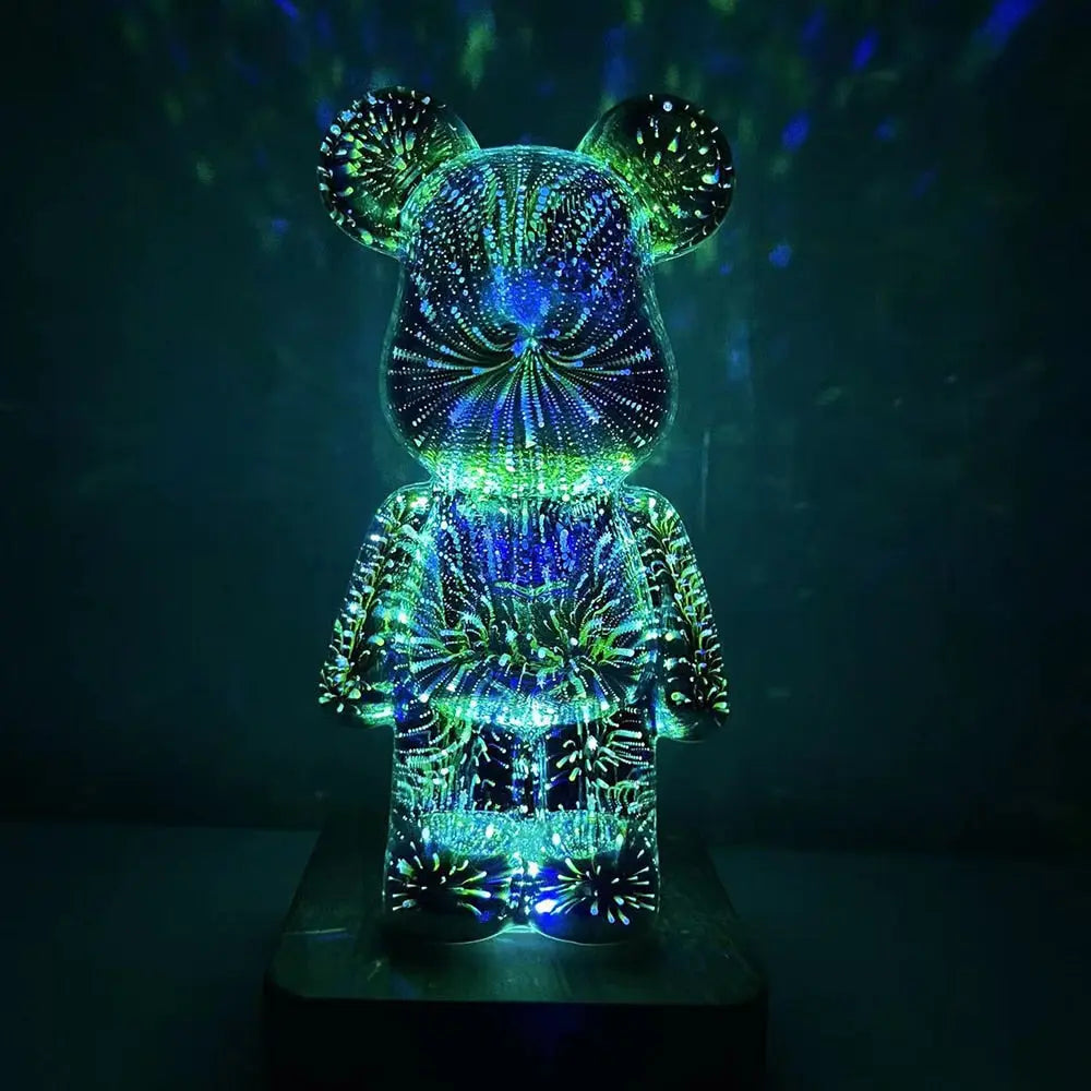 Fireworks Little Bear Night Light, a charming and whimsical addition to any room.