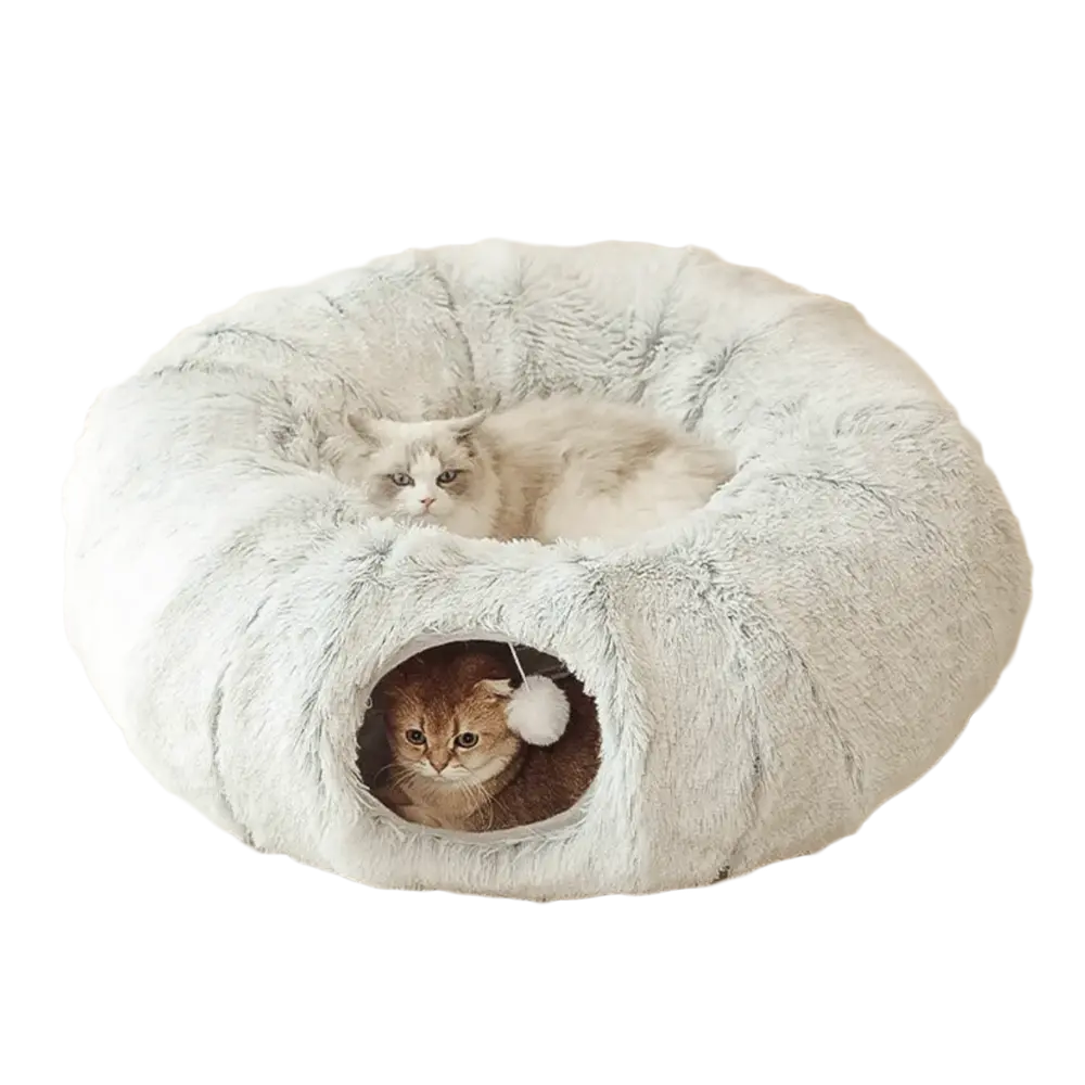 Cat beds house, providing a cozy and comfortable sleeping space for your feline friend.