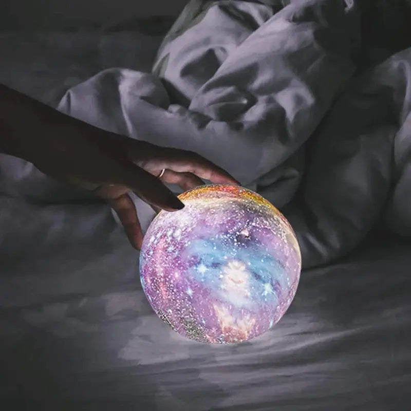 Galaxy lamp, a dreamy lighting option that brings the beauty of the universe indoors.