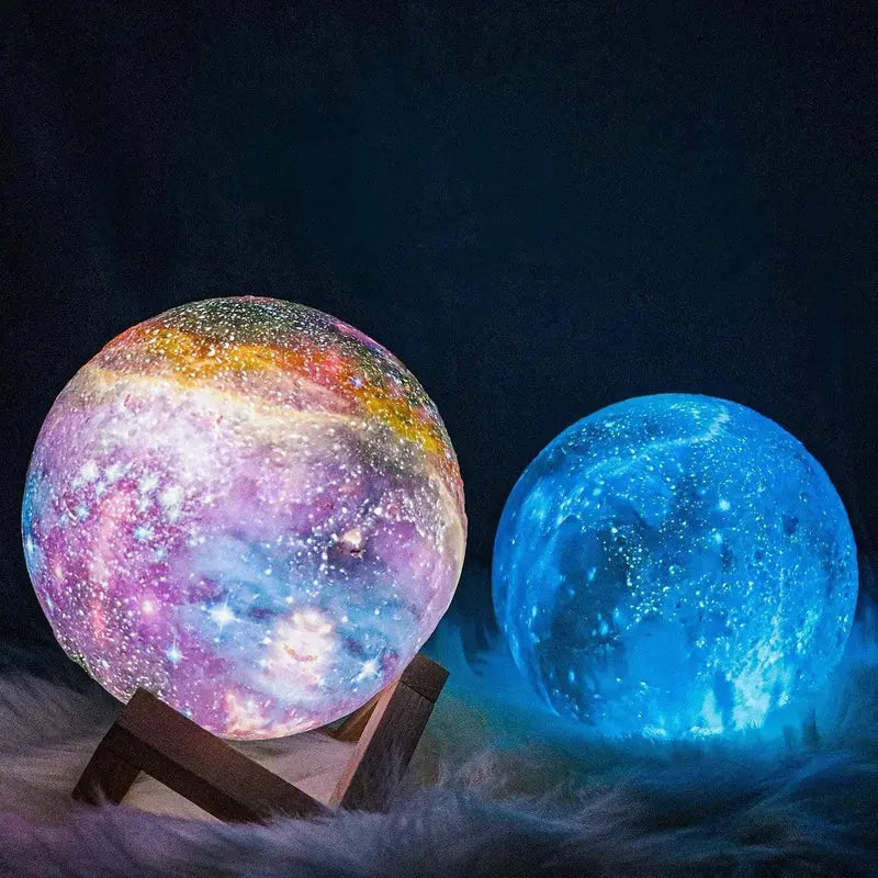 Galaxy lamp, a unique lighting accessory that adds a celestial touch to any room.