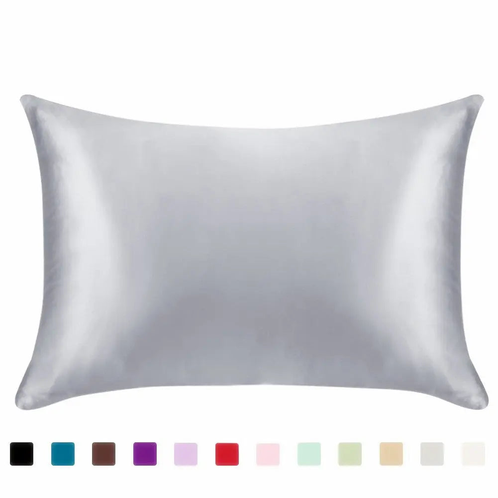 Silk mix pillowcase, offering a soft and comfortable sleeping surface.