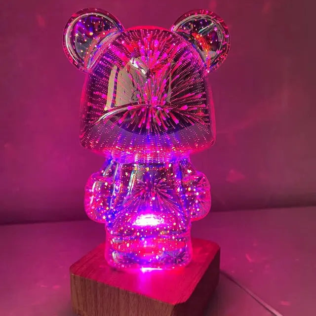 Fireworks Little Bear Night Light, a charming and whimsical addition to any room.