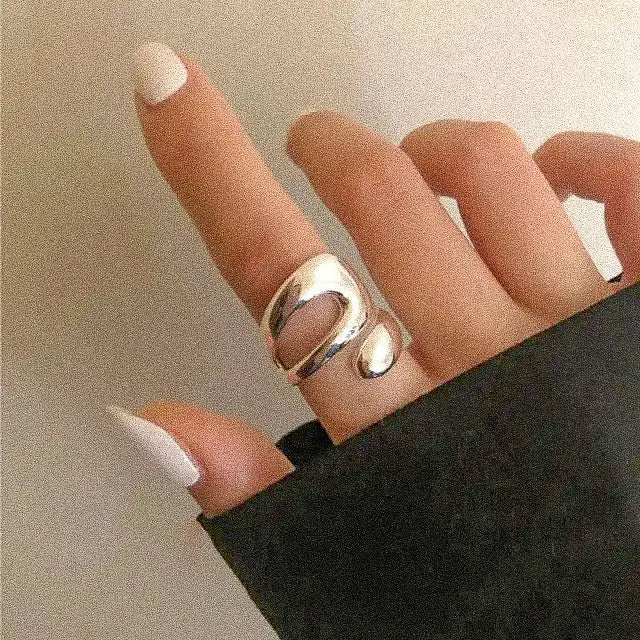 Sterling Silver Abstract Ring - Image #4