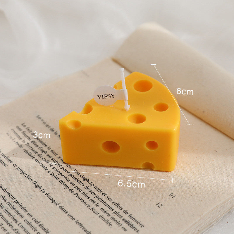 Handmade Aromatherapy Cheese Slice Candle