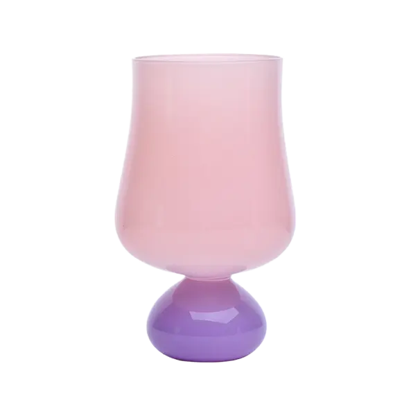 Glass Bubble Goblet - Image #1