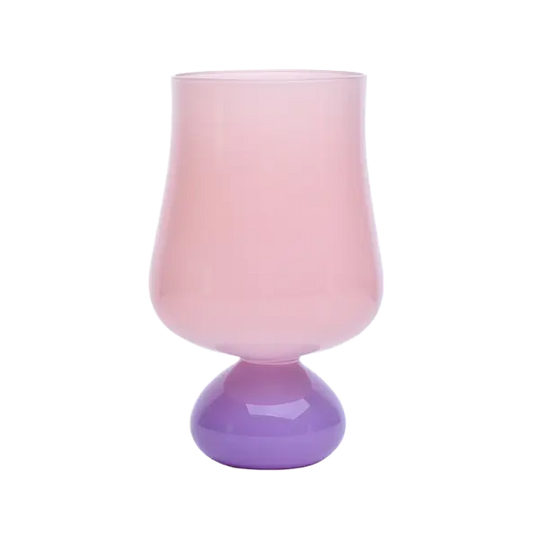 Glass Bubble Goblet - Image #1