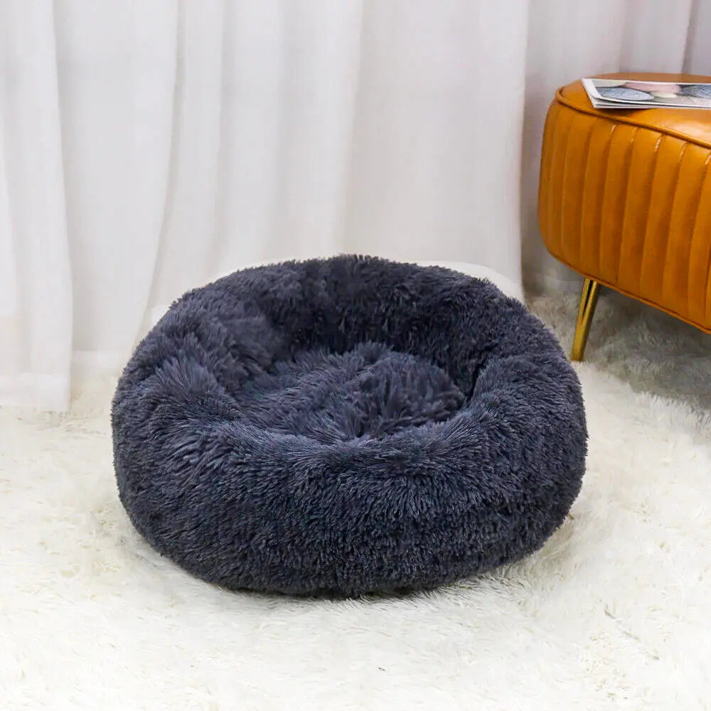 Comfy and plush pet bed, designed for your pet's ultimate comfort and relaxation