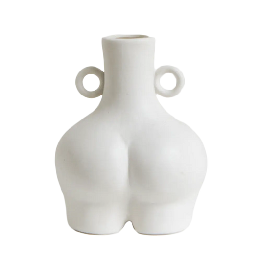 Nordic human body ceramics vases, ideal for home decoration, office, dining table flower arrangement, and dried flower vases.